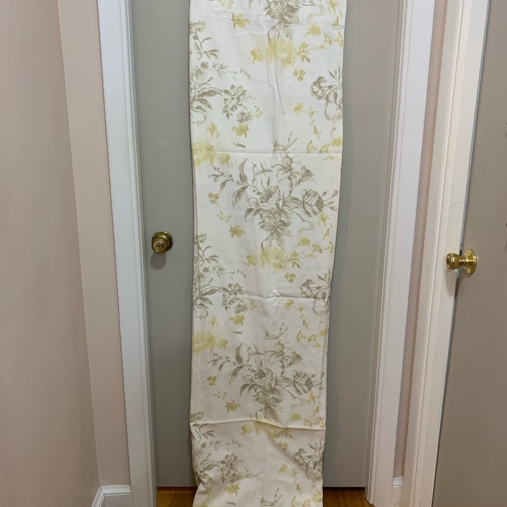 Tahari Floral Cloth shower curtain